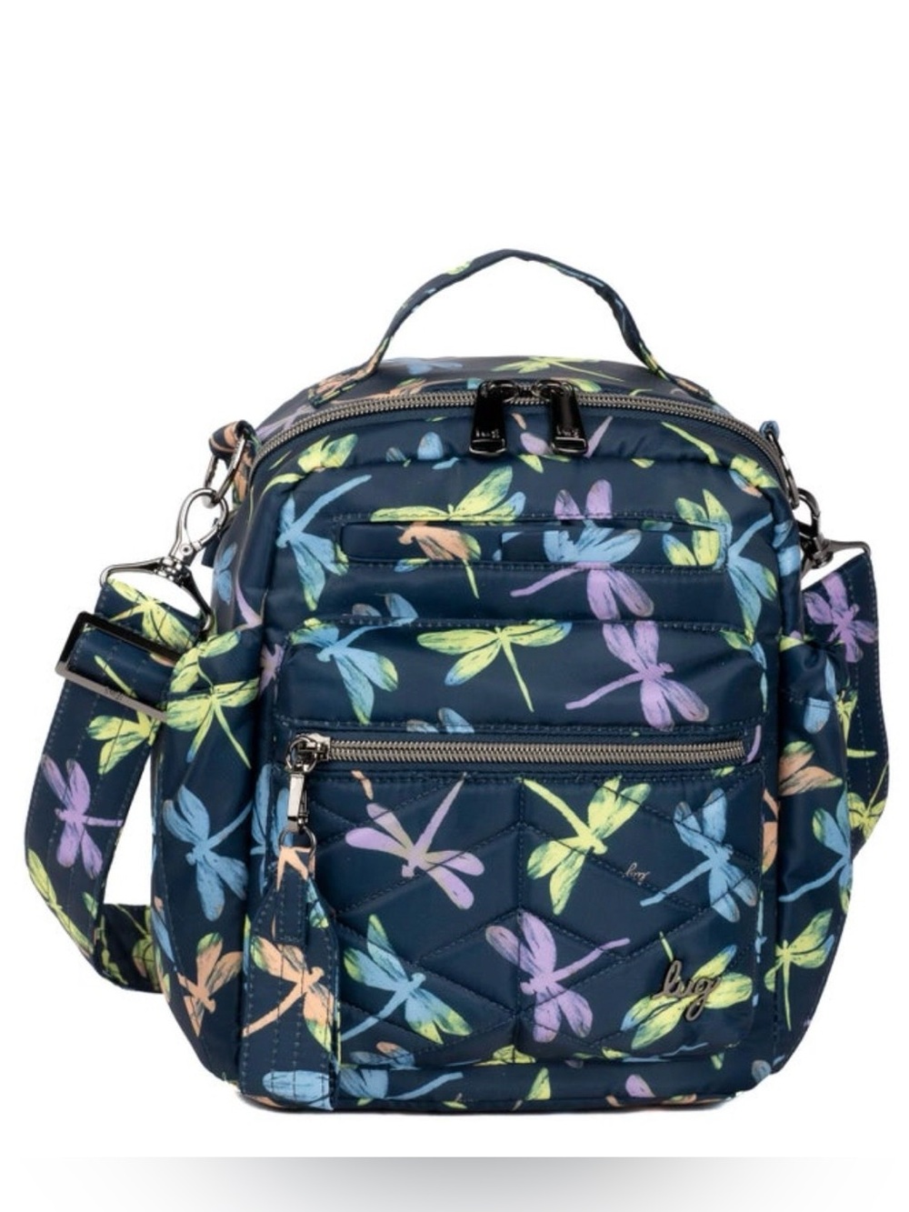 Lug Alpine Quilted Crossbody Bag. Dragonfly. NWT **Rare find**